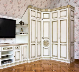 Купить угловой классический шкаф