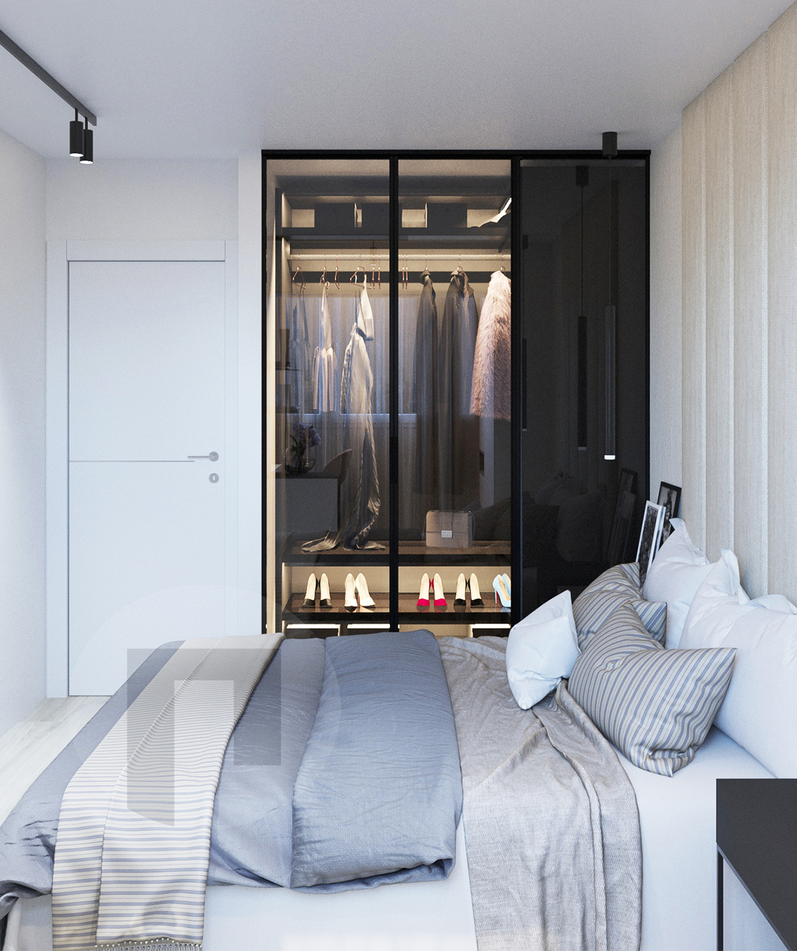 Шкафы-купе в спальню: примеры современного дизайна и наполнения с фотографиями