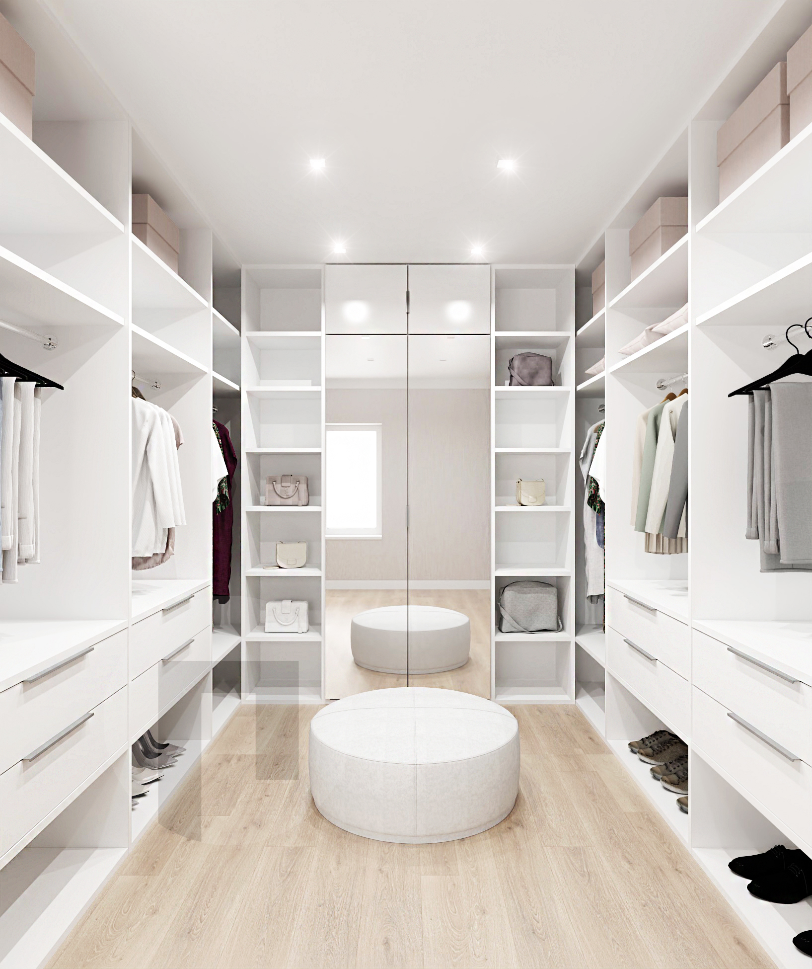 С чего начать выбор мебели для гардеробной комнаты?
