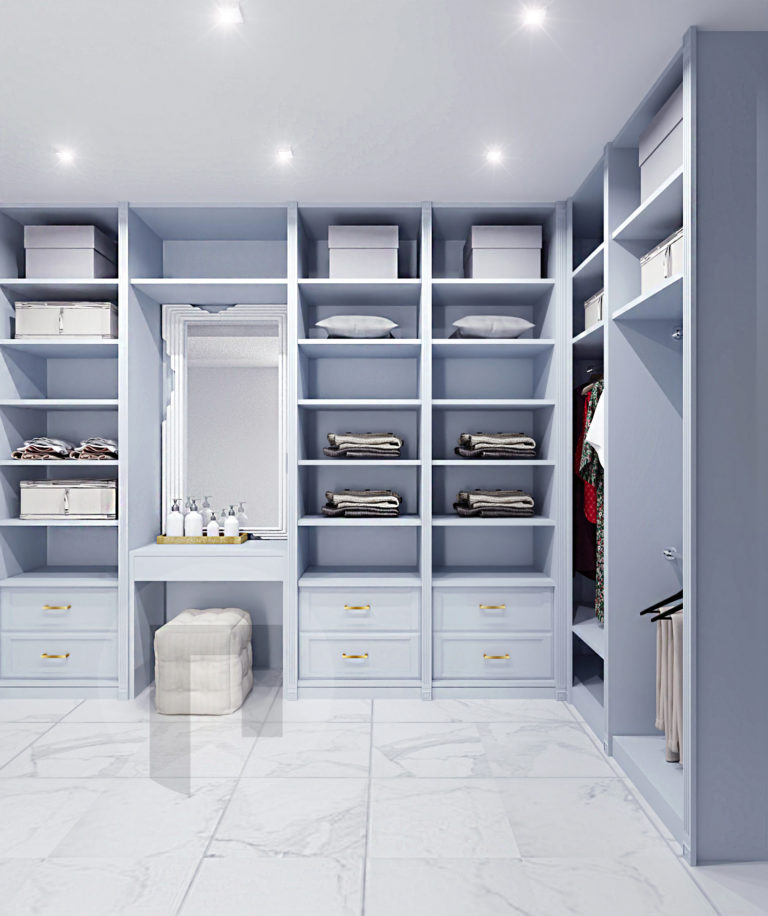 Лучшие дизайн-проекты для гардеробной комнаты: особенности проектирования и монтажа — INMYROOM