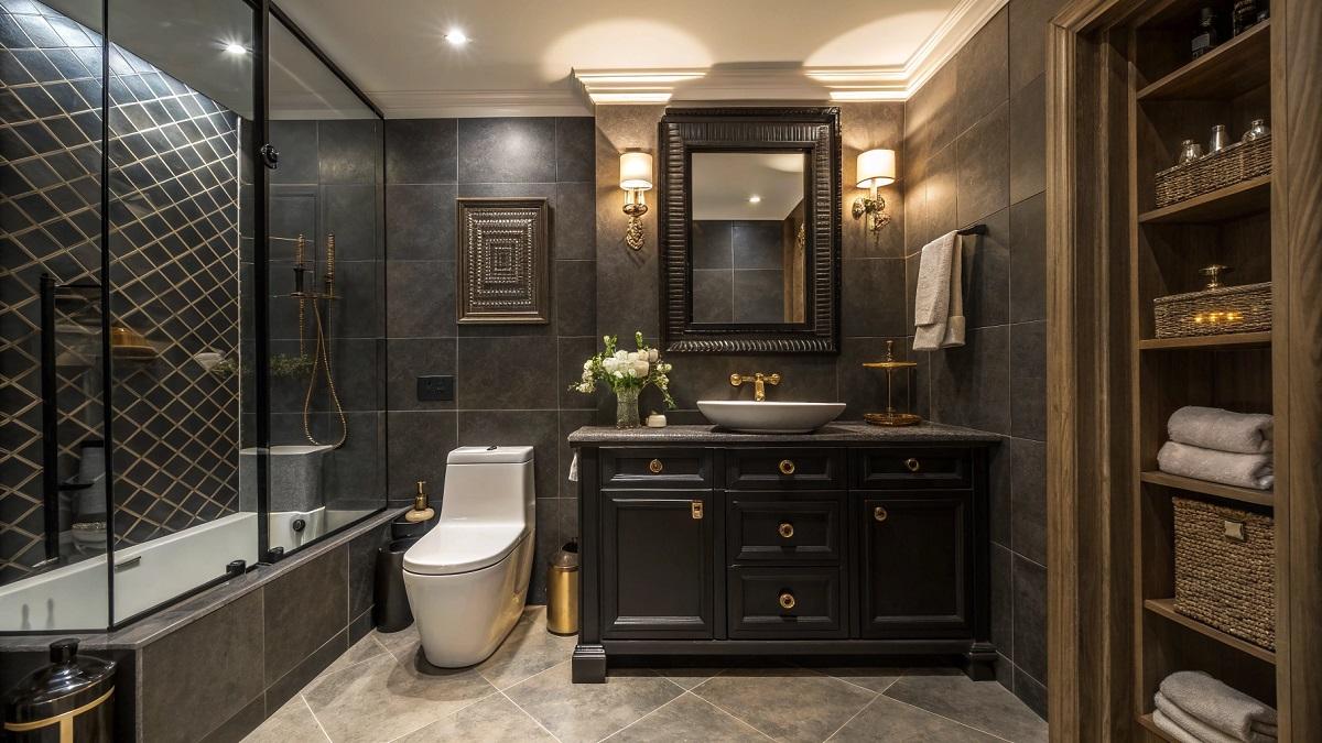 Лучшие идеи для оформления совмещенного санузла - фото 3