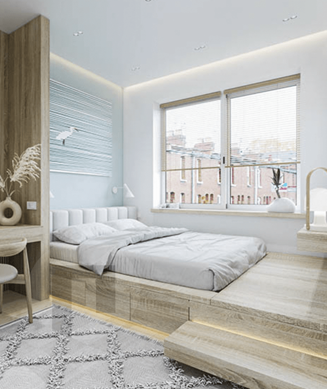 Подиум-спальня: 8 примеров из проектов российских дизайнеров