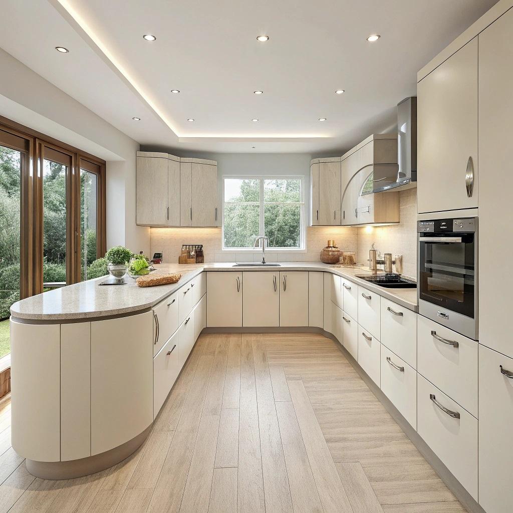 П-образная кухня