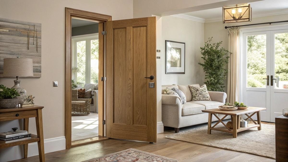 Распашные двери - фото