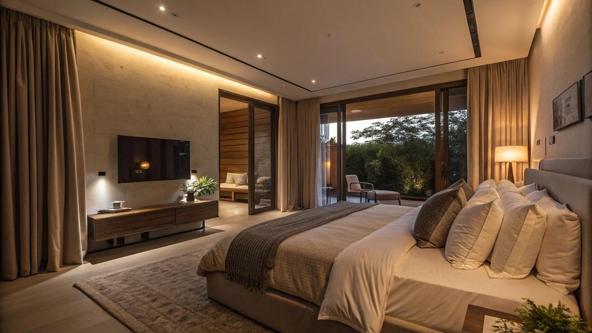 Звукоизоляция в спальне - фото