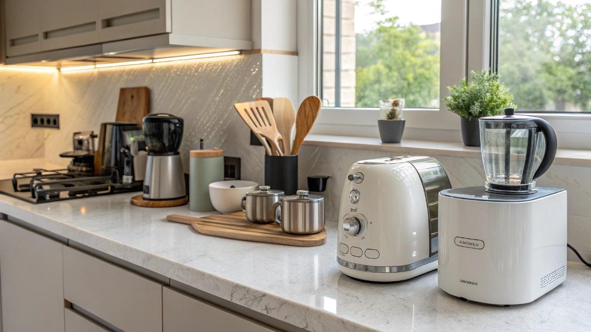 Столешница на кухне - фото