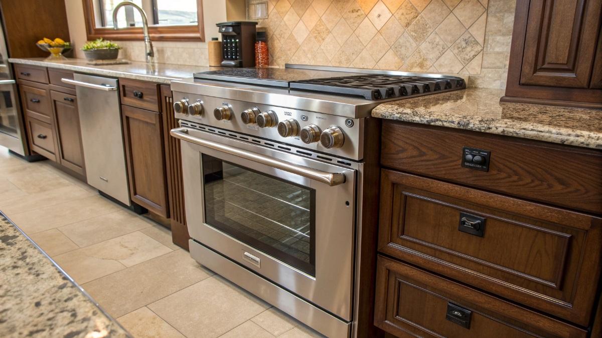 Варочная панель на кухне - фото